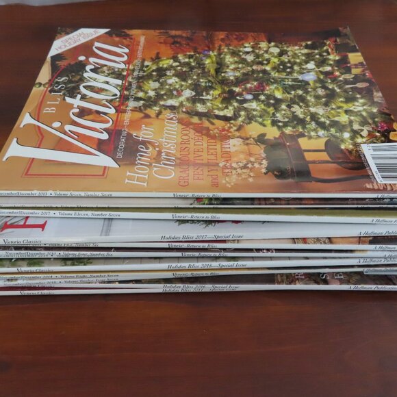 Lot of 12 Victoria Magazines Christmas Editions 2010/2011/13/14/15/16/17/18/19 - Picture 16 of 16